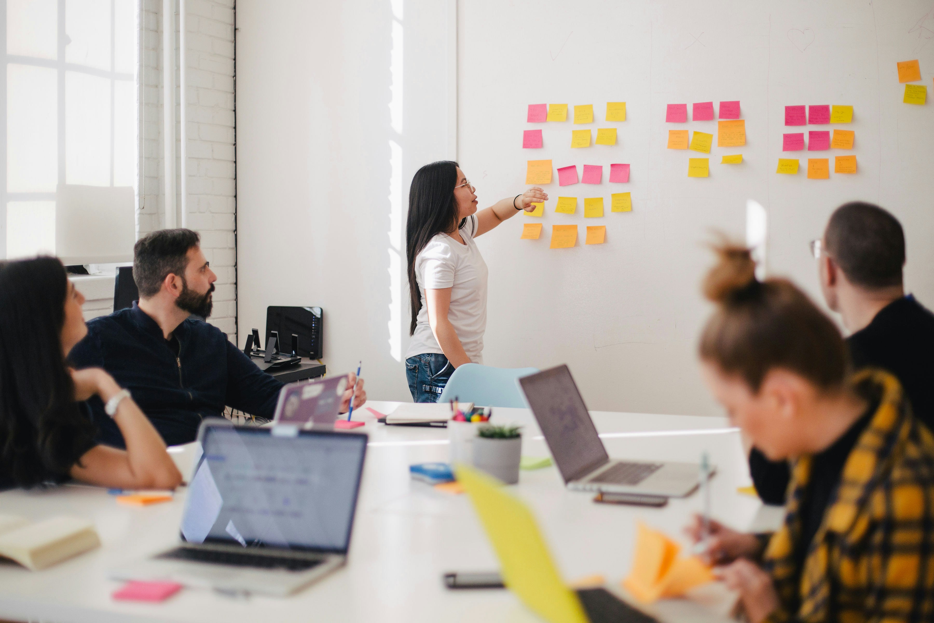 Professional team collaboration
